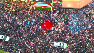 Business at standstill as Prophet Owuor arrives in Nakuru