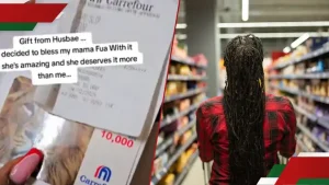 Kenyan Woman Gifts Her Mama Fua KSh 10k Shopping Voucher: “She Deserves It”
