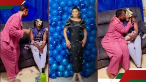 Risper Faith, Siblings Dance for Mum While Showering Her with Dollars at Her Home: “Love You”