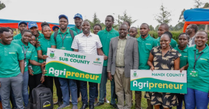 Nandi unveils 210 young agricultural entrepreneurs