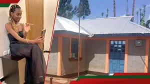 Kakamega Lady, 23, Uses Her KSh 670k Savings to Build Mum Beautiful House: “Prayer Answered”
