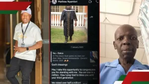 Baba Talisha Shares Last WhatsApp Chat with Mathew Nyamlori Thanking Him for Support