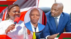 Moses Kuria Shares Coded Message after Maina Njenga Storms Dorcas Rigathi’s Prayer Meeting