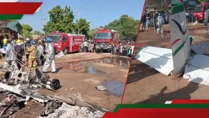 Naivasha: 2 Killed, Others Injured as Light Aircraft Crashes in Kedong