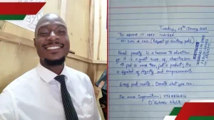 Kakamega Teacher Wows Kenyans with Computer Font-Like Handwriting While Pleading for Sanitary Pads