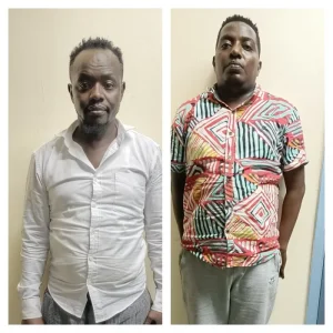Two suspects arrested for stealing from locked vehicles