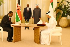 Ruto signs economic partnership deal with UAE