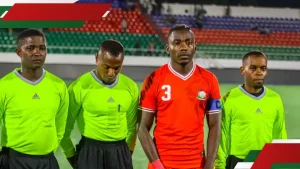 Mapinduzi Cup: Video Shows Referee Punching Harambee Stars Captain in Zanzibar Clash