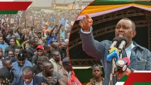 Chaos Erupt as Goons Disrupt Fundraising Event Organised by UDA MPs in Uasin Gishu