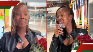 Kenyan Lady Buys Flowers for Her Boyfriend to Apologise: “Nimekasirikiwa”