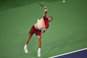 Alcaraz three-peat bid on track as Cerundolo downed