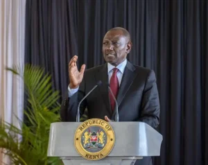 Country is on the right track, President says