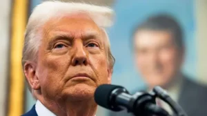 Stocks fall in US and Asia over Trump tariffs concerns