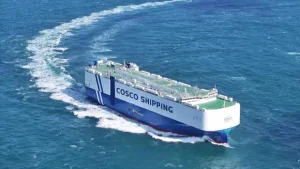 China’s 8,600-car carrier sets construction speed record