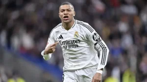 Mbappe scores as Real beat Rayo Vallecano to go joint top