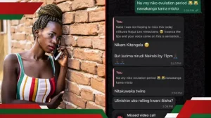Kenyan Lady Leaks WhatsApp Chats as Married Man She’s Dating Changes Mind Abruptly, Blocks Her