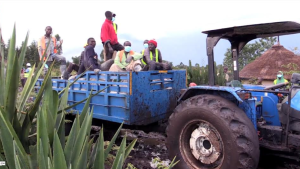 Impassable road threatens completion of Sh57 million Safaricom project