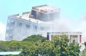 KDF bombs condemned building in Mombasa