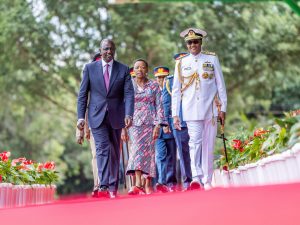 Finnish President Stubb received at State House