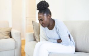 Handling severe period pain while at work