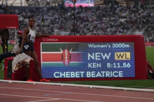 Chebet clocks 2nd fastest time in 3000m in Rabat Diamond League