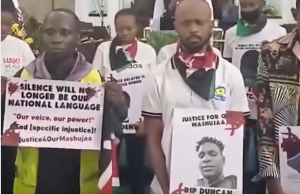 Gen Zs hold special prayers at ACK Cathedral in Mombasa ahead of protests