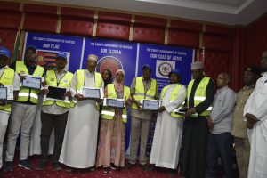 Garissa health workers equipped with tablets to drive digital transformation