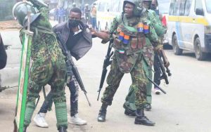 Ruto says he is proud of police conduct, vows to stand by them