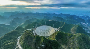 China builds giant radio telescope in Xinjiang