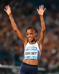 Inform Chebet misses 5000m World Record by 2.5 Secs in Rome