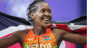 Kipyegon goes for World record in Breaking4 Project
