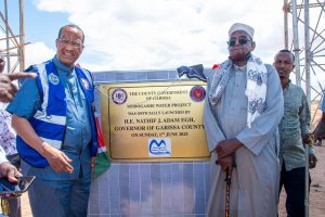 Relief as piped water arrives in Modogashe after a century-long wait