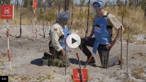 Harry in Diana’s footsteps with landmine walk in Angola