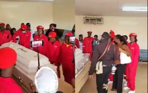 Family, friends view Boniface Kariuki’s body at Kenyatta Funeral Home