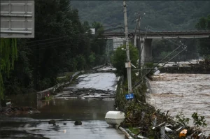 Four killed as heavy rain, flooding soaks northern China