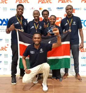 Zetech University students scoop medals at Pan-African Robotics Competition in Senegal