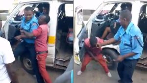 Kiambu Town Brought to a Standstill as Makanga, Traffic Cop Exchange Hot Blows