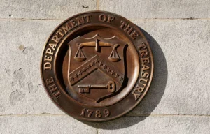 Man arrested at US Treasury building after climbing gate, agency says