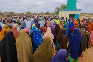 Joy for Barqueque residents in Eldas as water project finally commissioned.