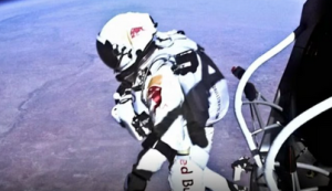 Man who jumped from edge of space dies paragliding