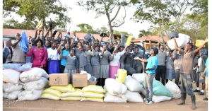 Ilako Mututa school receives donations after dormitory fire