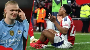 Erling Haaland Finally Claps Back at Myles Lewis-Skelly Over Arsenal Star ’Mocked Him