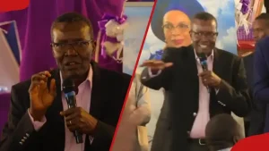 Video: Ex-CJ David Maraga Faces Hostility, Heckled in His Home Area at Catherine Nyamato’s Burial