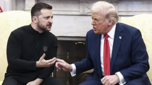 Trump rules out Ukraine reclaiming Crimea or joining Nato ahead of Zelensky White House talks