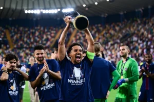 PSG beat Tottenham on penalties to win UEFA Super Cup