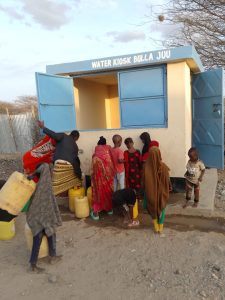 Relief for Modogashe residents as they finally receive piped water after 61 years