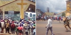 Mimi Ni Mwizi! Man Screams While Running Naked in Kawangware After Being Chased by Woman With Cooking Stick