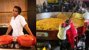 Guinness World Records recognizes Nigerian chef Hilda Baci for cooking 8,780Kgs of jollof rice
