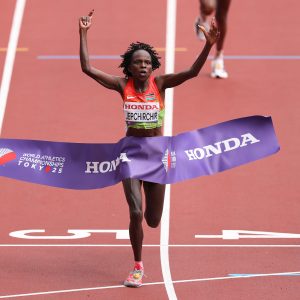 Jepchirchir sets sights on reclaiming women’s-only record from Assefa after Tokyo glory