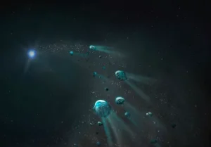 Astronomers spot white dwarf that guzzled a Pluto-like world